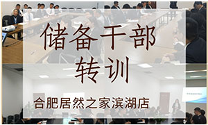 薪火相传，共赢未来——安徽合肥滨湖店后备干部转训 